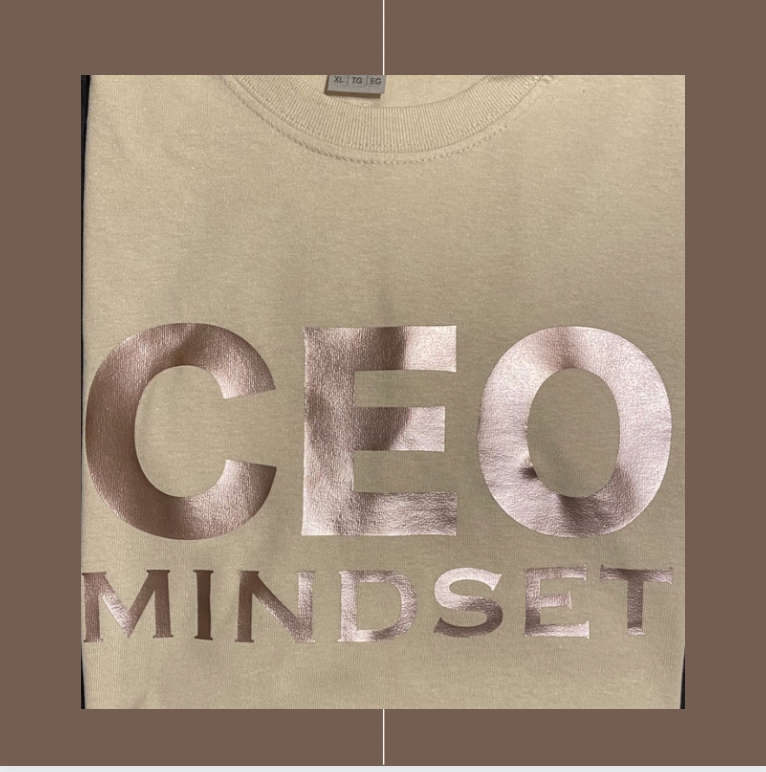 Short sleeve CEO Mindset T-shirt (underneath)