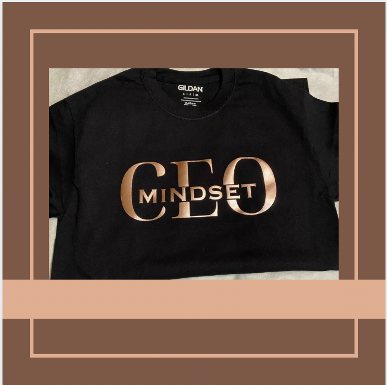 Short Sleeve CEO Mindset T-shirt (Middle)