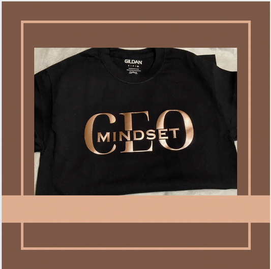 Short Sleeve CEO Mindset T-shirt (Middle)