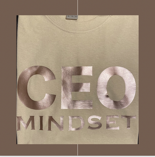 Short sleeve CEO Mindset T-shirt (underneath)